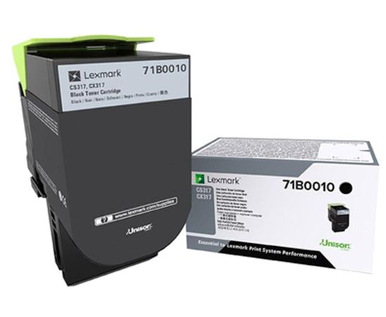 Lexmark Black Non-Return Program Toner Cartridge (3000 Yield) 1