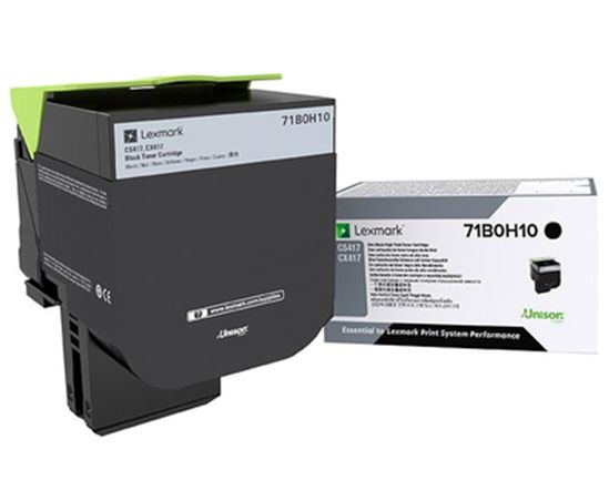 Lexmark Black High Yield Non-Return Program Toner Cartridge (6000 Yield) 1