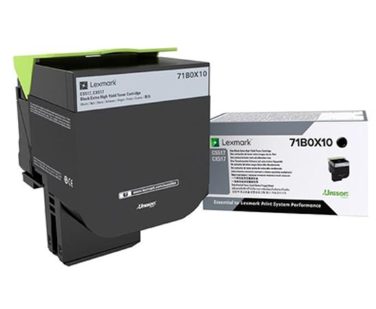 Lexmark Black Extra High Yield Non-Return Program Toner Cartridge (8000 Yield) 1