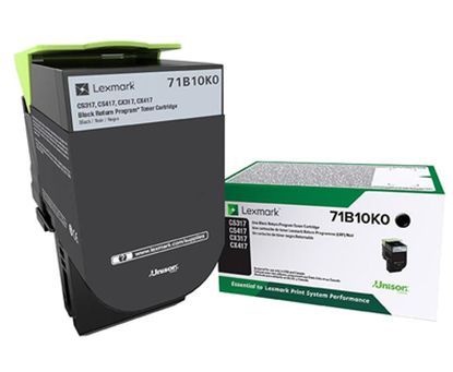 Lexmark Black Return Program Toner Cartridge (3000 Yield) 1