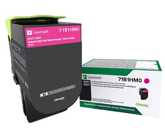 Lexmark Magenta High Yield Return Program Toner Cartridge (3500 Yield) 1
