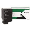 Lexmark Black Return Program Toner Cartridge (5000 Yield) 1