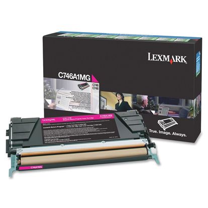 Lexmark Magenta Return Program Toner Cartridge (7000 Yield) 1