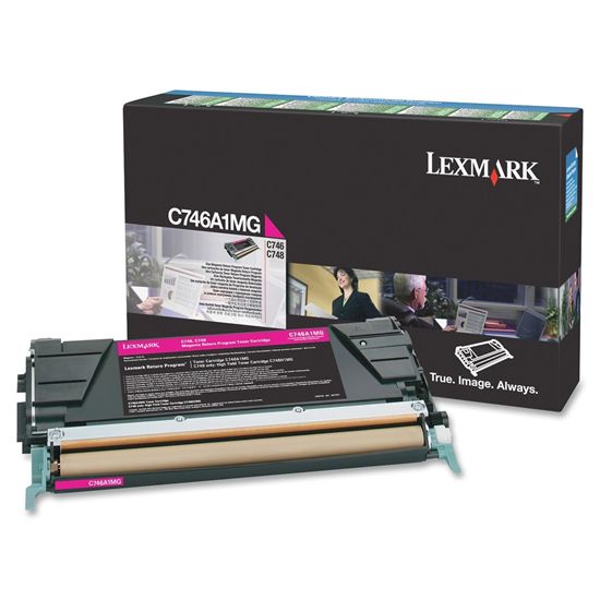 Lexmark Magenta Return Program Toner Cartridge (7000 Yield) 1