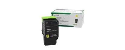 Government Lexmark Yellow Return Program Toner Cartridge (1400 Yield) 1