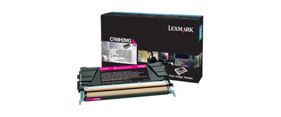 Lexmark High Yield Magenta Non-Return Program Toner Cartridge (10000 Yield) (For Use in Model C748 Only) 1