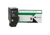 Lexmark Yellow High Yield Return Program Toner Cartridge (10500 Yield) 1