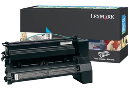 Lexmark High Yield Cyan Return Program Toner Cartridge (10000 Yield) 1