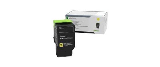 Lexmark High Yield Yellow Non-Return Program Toner Cartridge (5000 Yield) 1