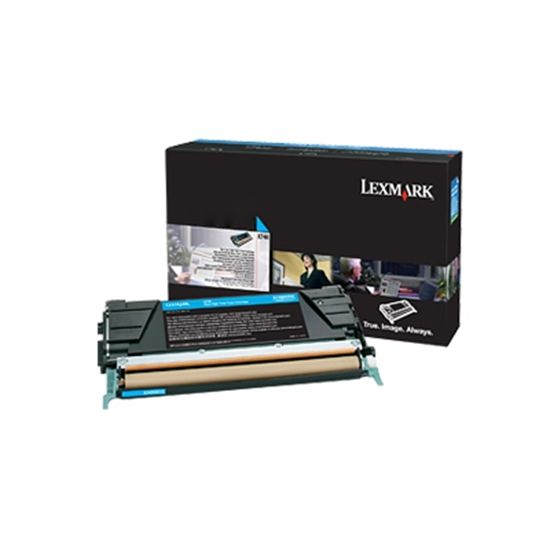 Lexmark Return Program Cyan Toner Cartridge for US Government (6000 Yield) (TAA Compliant Version of C792A1CG) 1