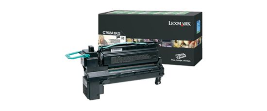 Lexmark Return Program Black Toner Cartridge for US Government (6000 Yield) (TAA Compliant Version of C792A1KG) 1