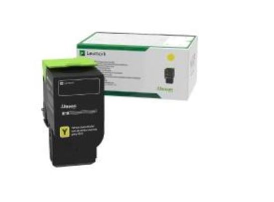Lexmark Yellow Return Program Toner Cartridge (1400 Yield) 1