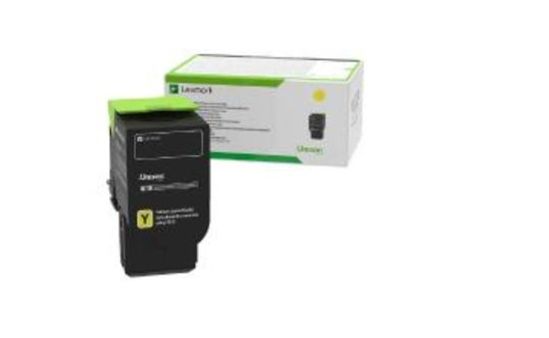 Lexmark Yellow Contract Corporate Toner Cartridge (1400 Yield) 1