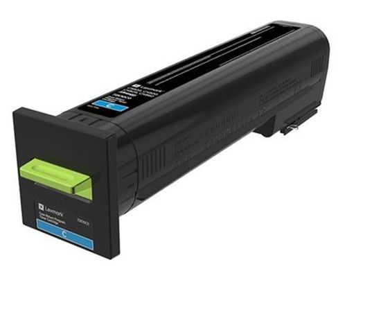Lexmark Cyan Return Program Toner Cartridge (8000 Yield) 1
