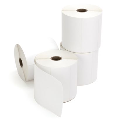 TSC/PTX Desktop Label Thermal Transfer Paper (4" x 2") (1" Core) (5" OD) (1250 Labels/Roll) (4 Rolls/Ctn) 1
