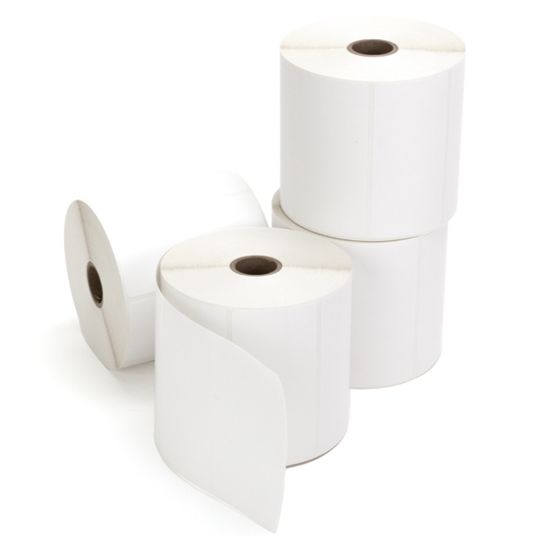 TSC/PTX Desktop Label Thermal Transfer Paper (4" x 2") (1" Core) (5" OD) (1250 Labels/Roll) (4 Rolls/Ctn) 1