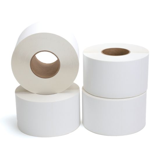 TSC/PTX Industrial Label Thermal Transfer Paper (4" x 6") (3" Core) (8" OD) (1000 Labels/Roll) (4 Rolls/Ctn) 1