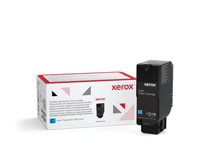 Xerox Genuine Standard Capacity Cyan Toner Cartridge (6000 Yield) (USE & RETURN) 1