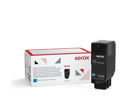 Xerox Genuine Standard Capacity Cyan Toner Cartridge (6000 Yield) (USE & RETURN) 1