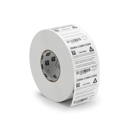 Zebra TT Label Polyester (2" x 1") (3" Core) 1
