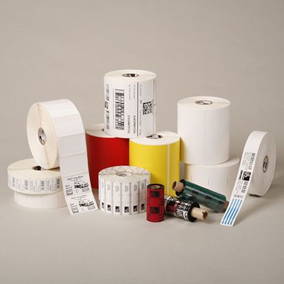 Zebra DT Label Paper (2" x 2.1875") (0.75" Core) 1