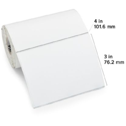 Zebra DT Label Paper (4" x 3") (1" Core) 1