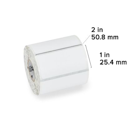 Zebra DT Label Paper (2" x 1") (3" Core) 1