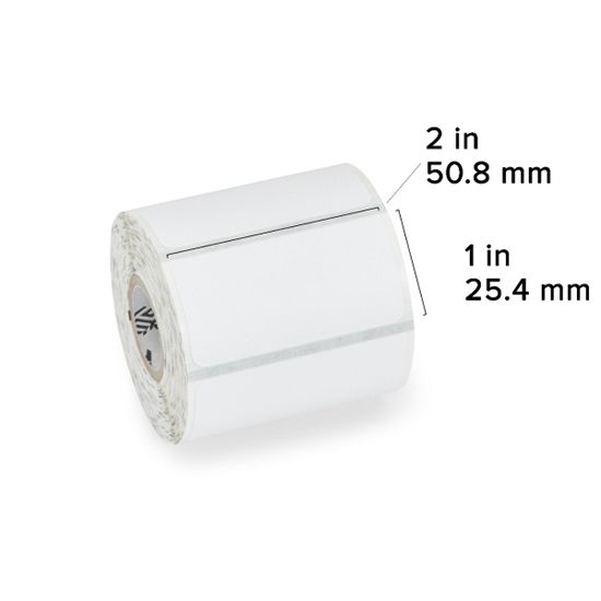 Zebra DT Label Paper (2" x 1") (3" Core) 1