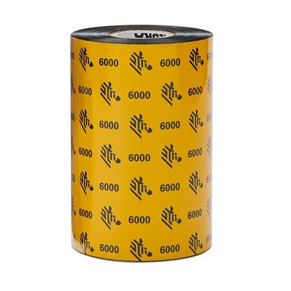 Zebra TT Ribbon Wax (2.36" x 1476') (1" Core) 1