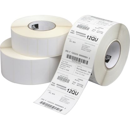 Zebra DT Label Paper (4" x 2") (0.75" Core) 1
