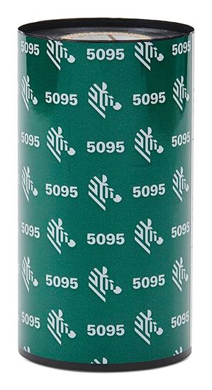 Zebra TT Ribbon Resin (3.27" x 1476') (1" Core) 1