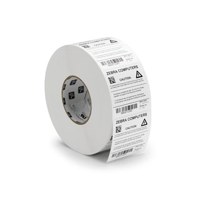 Zebra TT Label Polyester (4" x 1.5") (3" Core) 1