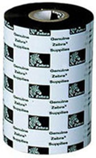 Zebra TT Ribbon Resin (4.33" x 244') (0.5" Core) 1