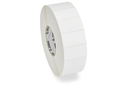 Zebra TT Label Glosss Polyester (1" x 0.375") (3" Core) 1