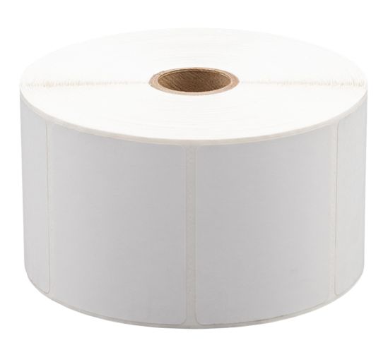 Brother DT Standard Paper Label (2-5/8" x 2-1/8") (5" OD) (1" Core) (1586 Labels/Roll) (8 Rolls/Case) 1
