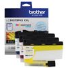 Brother Super High Yield Ink Cartridge 3 Pack (1 ea. Cyan Magenta Yellow) 2