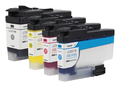 Brother 4-Pack Standard Yield Color Ink Cartridge (1 ea. Black Cyan Magenta Yellow (3000 Yld/Black) (1500 Yld/Color) 1