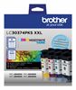 Brother 4-Pack Standard Yield Color Ink Cartridge (1 ea. Black Cyan Magenta Yellow (3000 Yld/Black) (1500 Yld/Color) 2