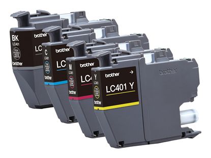 Brother 4-Pack Standard Yield Color Ink Cartridge (1 ea. Black Cyan Magenta Yellow) (200 Yield/Ctg) 1