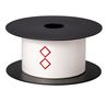 Brother TT GHS 2 Diamonds White Label (use BMSLPR03xx Ink Ribbons) (3" x 2") (3 mil) (5" OD) (1" Core) (250 Labels/Roll) (1 Roll/Unit) (5 Year) 1