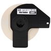 Brother File Folder Paper Label (300 Labels) 17mm x 87.1mm (0.66" x 3.4") - 3 pack 2