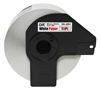 Brother 62mm x 15.2mm (2.44"x100') Continuous Length Red on White Paper Label (1/Pkg) 2