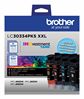Brother 4-Pack Standard Yield Color Ink Cartridge (1 ea. Black Cyan Magenta Yellow) (3000 Yld/Black) (1500 Yld/Color) 2