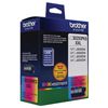 Brother Ultra High Yield Cyan/Magenta/Yellow Ink Cartridge 3-Pack (3 x 1500 Yield) 3