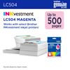 Brother Magenta Ink Cartridge (500 Yield) 2