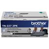 Brother High Yield Black Toner Cartridge Dual Pack (2 Pack of TN227BK) (2 x 3000 Yield) 2
