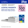 Brother High Yield Magenta Ink Cartridge (500 Yield) 2