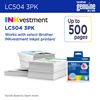 Brother 3-Pack Cyan Magenta and Yellow Ink Cartridges (500 Yield Each) 2