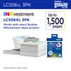 Brother 3-Pack High Yield Cyan Magenta and Yellow Ink Cartridges (1500 Yield Each) 2