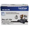 Brother High Yield Black Toner Cartridge Dual Pack (2 Pack of TN336BK) (2 x 4000 Yield) 2